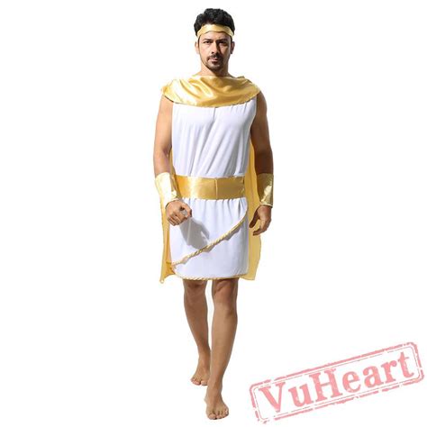 Apollo is a god in greek mythology, and one of the twelve olympians. Halloween cosplay Adult Men's costume, Apollo costume