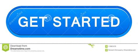 Get Started Button Stock Vector Illustration Of Clip 119901676