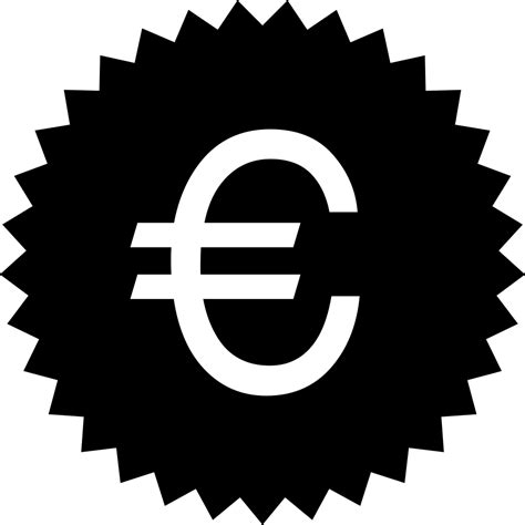 Euro Symbol Badge Svg Png Icon Free Download 60642 Onlinewebfontscom