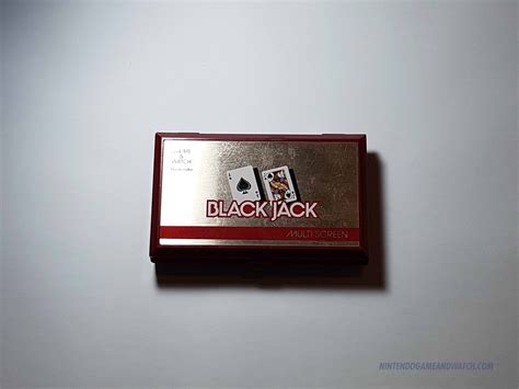 Black Jack Nintendo Game And Watch
