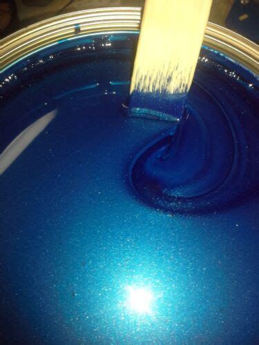 8671 High Gloss Bright Blue H S Met Single Stage Acrylic Enamel Paint