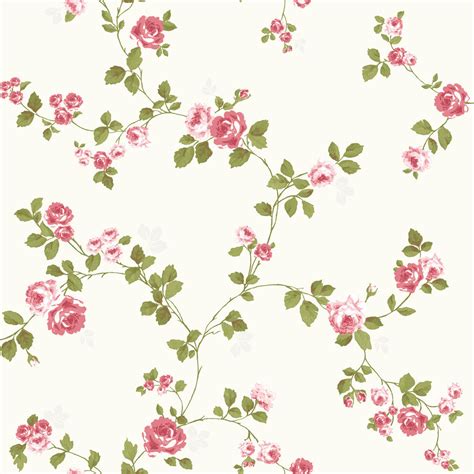 Free Download Luxury Shabby Chic Vintage Pink Floral Roses Trail Kitch