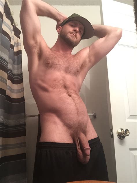 Shirtless Hunk With A Flaccid Cock Nude Man Selfies