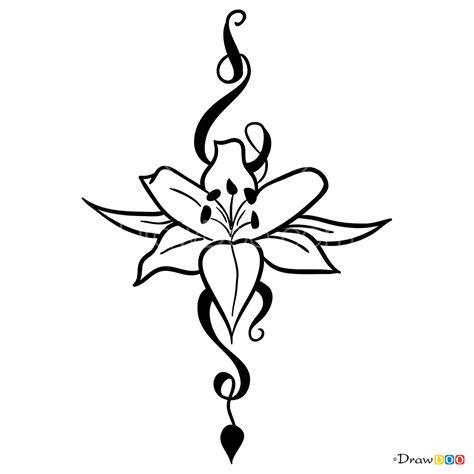 Quetzal tattoo sketch, left side, abuelita's side w/ the white orchid. How to Draw Orchid Design, Tattoo Flowers