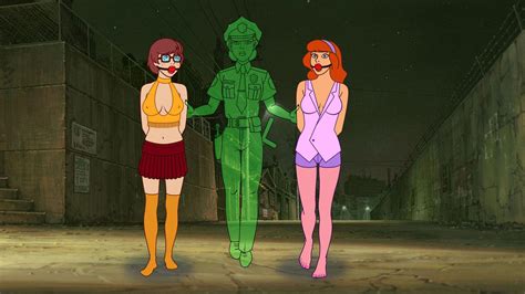 Daphne And Velma Arrested By The Ghost Cop By Victorzulu On Deviantart
