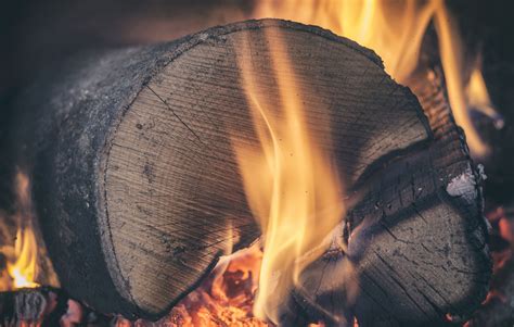 Free Images Wood Photography Smoke Dark Log Color Macro Flame