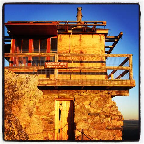 Driving from jackson to alpine is an adventure in itself. Black Mountain Lookout Tower at dusk. This July & August ...