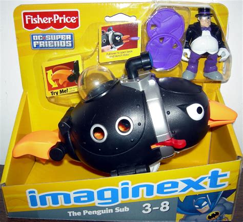 The Penguin Sub Imaginext Vehicle With Penguin Action Figure