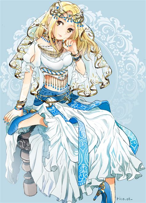 Ophilia Clement Octopath Traveler And More Drawn By Rico Ot Danbooru