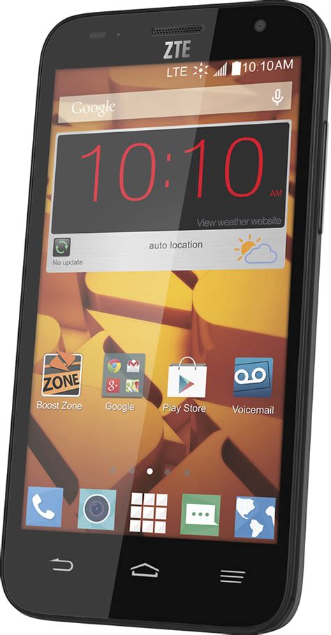 Best Buy Boost Mobile Zte Speed 4g No Contract Cell Phone Zte9130abb