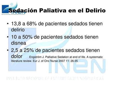Sedación paliativa, cuidados paliativos, midazolam. PPT - Delirio en Cuidados Paliativos Tratar la causa o el ...