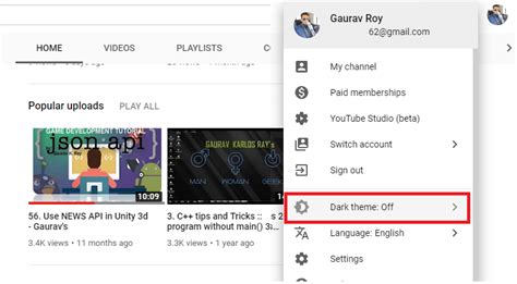 How To Activate Youtube Dark Mode Techcult