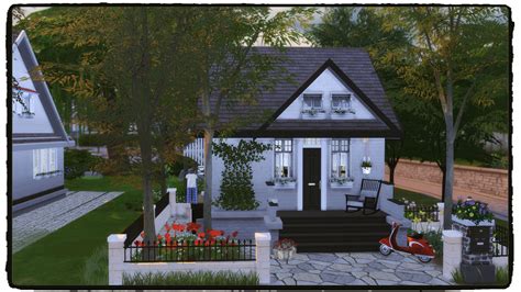 Sims 4 Small But Cozy House Dinha