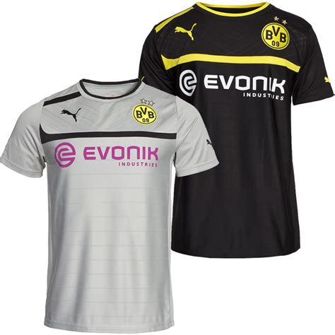 Hier findet ihr die verschiedenen trikots von marco reus und seinen mannschaftskollegen beim bvb 09. BVB Borussia Dortmund Performance Training Trikot Puma 116 ...