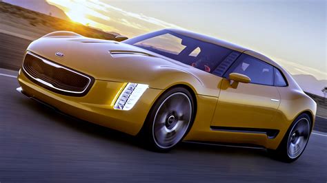 2014 Kia Gt4 Stinger Yellow Road Speed Auto Motors Supercar
