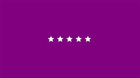 Five Star Rating Component