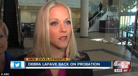 Disgraced Teacher Debra Lafave Back On Probation For