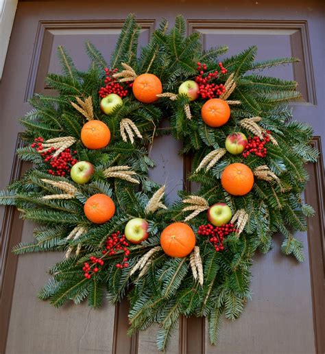My Favorite Of All The Christmas Wreaths At Colonial Williamsburg