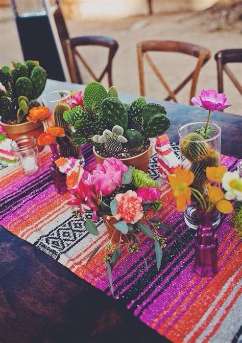 Beautiful Table Mexican Themed Weddings Mexican Party Theme Mexican Decor Rancho Wedding