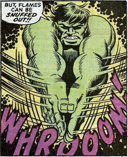 Hulk Thunderclap In Comics Hulk Comic Hulk Poster Incredible Hulk Tv