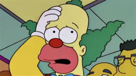 The Real Reason Homer Simpson And Krusty The Clown Look So Alike