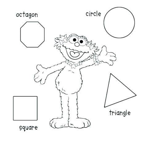 3d Shapes Coloring Pages At Free Printable Colorings