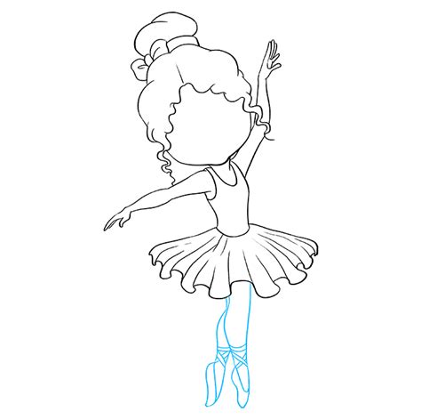 How To Draw A Ballerina Really Easy Drawing Tutorial