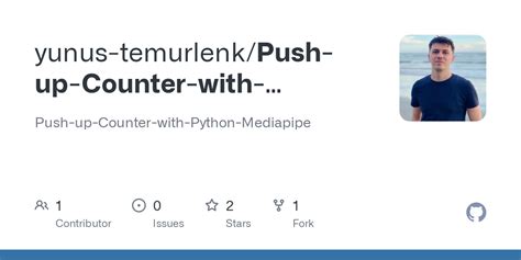 GitHub Yunus Temurlenk Push Up Counter With Python Mediapipe Push Up Counter With Python