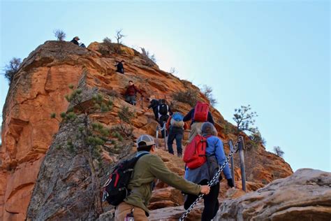 How To Survive The Angels Landing Hike At Zion National Park Around The World With Justin