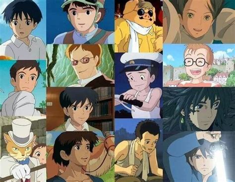 Ghibli Boys ジブリ アニメ映画 ジブリ イラスト