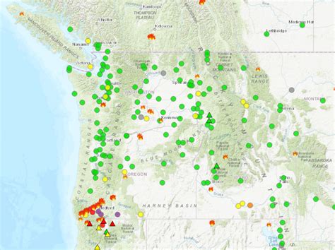 Oregon Forest Fires Map Current