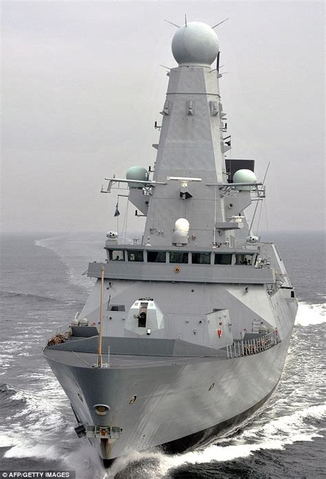 Royal Navy Sends New £1bn Destroyer Hms Daring To The Troubled Waters