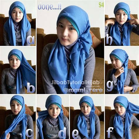 Tutorial Hijab Segi Empat Untuk Pesta Jilbab Tutorial Hijab