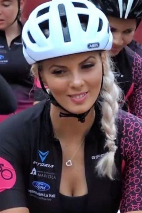 Beautiful Blonde Cyclist Cycling Women Bicycle Women Bicycle Girl