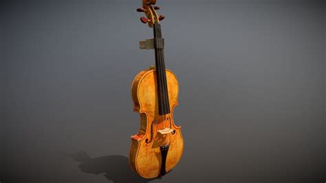 violin 3d models sketchfab