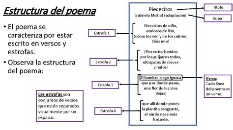 Actividad Estructura De Los Poemas Lenguaje Y