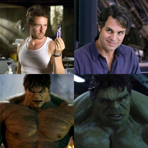 In The Mcu Dr Bruce Bannerthe Hulk Was Recast With Mark Ruffalo For