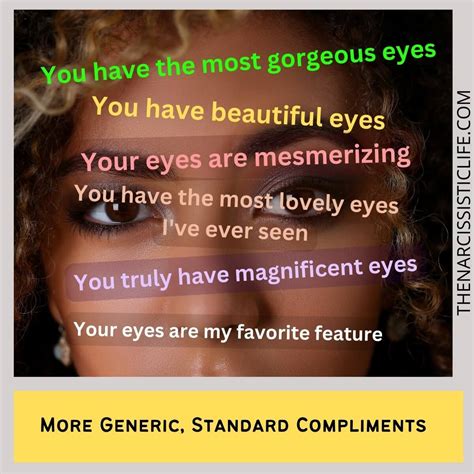 The Right Way To Compliment A Girls Eyes The Narcissistic Life