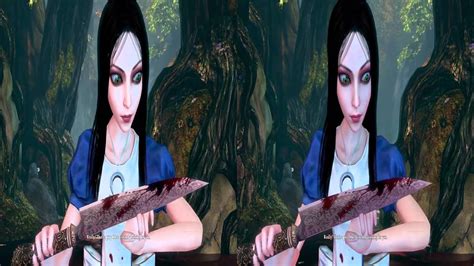 ╞1080p 3ᴰ ╡ Alice Madness Returns Gameplay In 3d Youtube