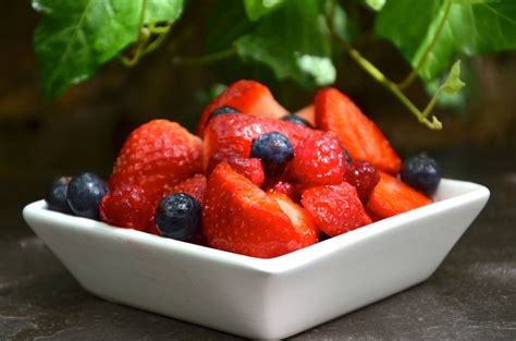 Salade de fruits rouges