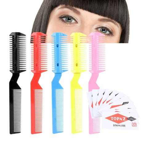 Sonew Hair Thinning Comb Hair Trimming Comb5pcs Professional Hair