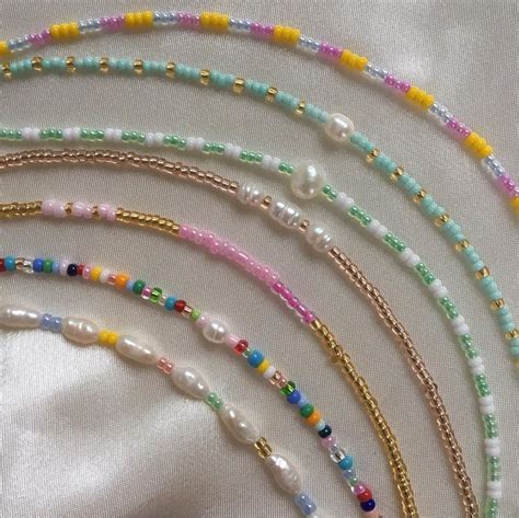 Summer Beads Beaded Necklace Diy Indie Jewelry Bead Jewellery