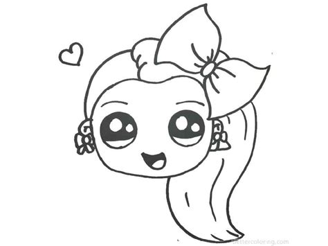 Sophie draw so cute coloring pages printable coloring page. Cute Jojo Siwa Coloring Pages | 101 Coloring