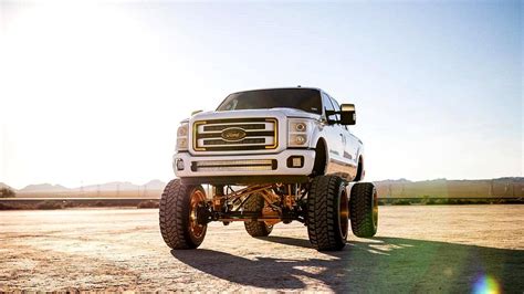 Modified Cars Ford F250 Lifted Truck