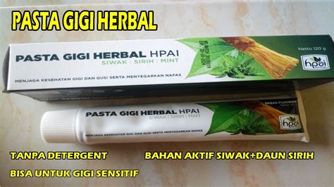 Maybe you would like to learn more about one of these? YUK REVIEW PASTA GIGI DENGAN BAHAN ALAMI, INILAH DIA PASTA ...
