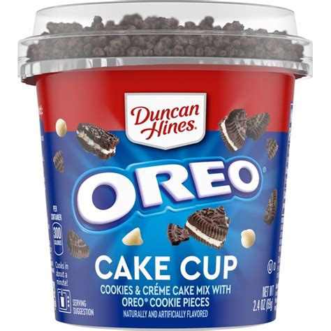 Especially if you use duncan hines brand. Duncan Hines Cake Cup, Cookies & Creme (2.4 oz) from Walmart - Instacart