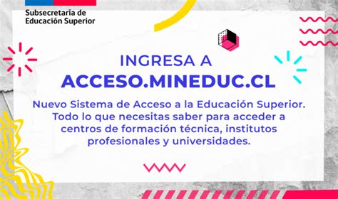 Para Conocerel Nuevo Sistema De Acceso Para La Educaci N Superior