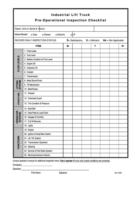 For the answers to these free forklift training questions and many more, keep reading! Top 6 Forklift Inspection Form Templates free to download ...