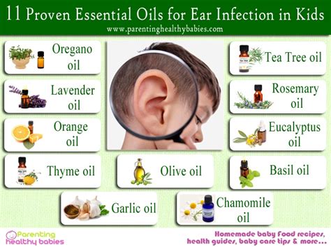 11 Proven Essential Oils for Ear Infection in kids