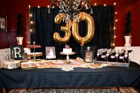 Show everyone just how fabulous 40 really is with a celebration that is uniquely you. Masculine decor for surprise party, men's 30th birthday ...